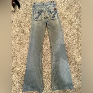 7 for all mankind jeans size 24